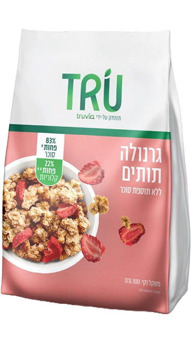 גרנולה תותים 300 גרם